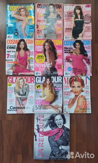 Журналы Glamour, Cosmopolitan