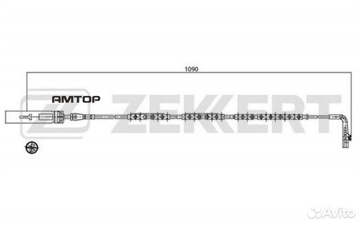Zekkert BS8032 BS-8032 zekkert Датчик износа тормо