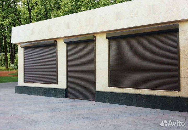 Рольставни в гараж
