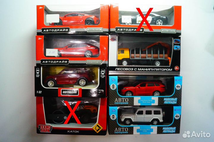 Модели Welly Teхнопарк RMZ Масштаб 1:32 - 1:42