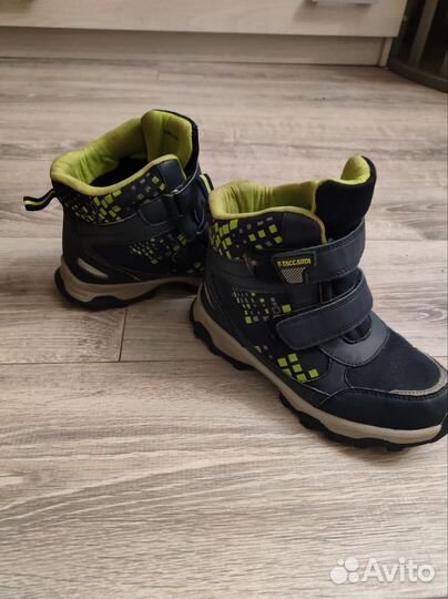 Ботинки зимние на мальчика 35 размер