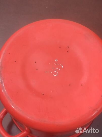 Кастрюля эмалированная СССР 6литров