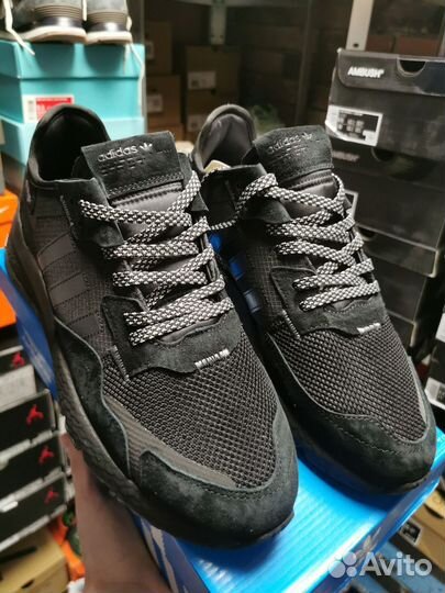 Кроссовки Adidas Nite Jogger Triple Black