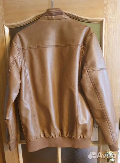 Кожаная куртка мужская