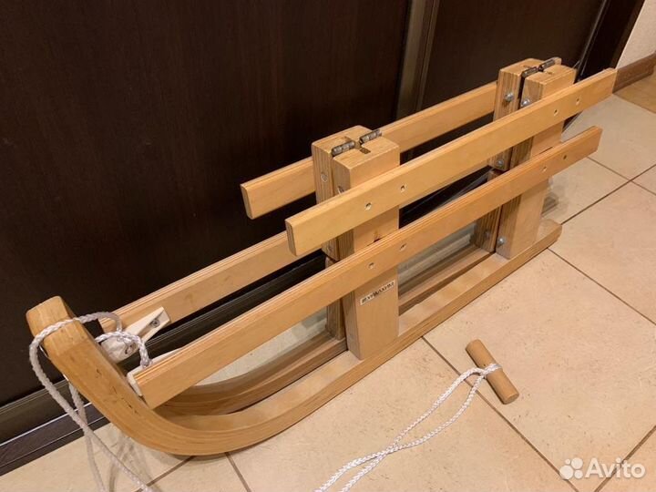 Санки деревянные