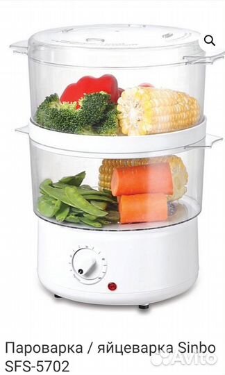 Пароварка Sinbo sfs 5702