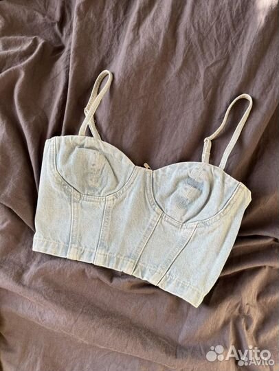 Топ джинсовый love republic