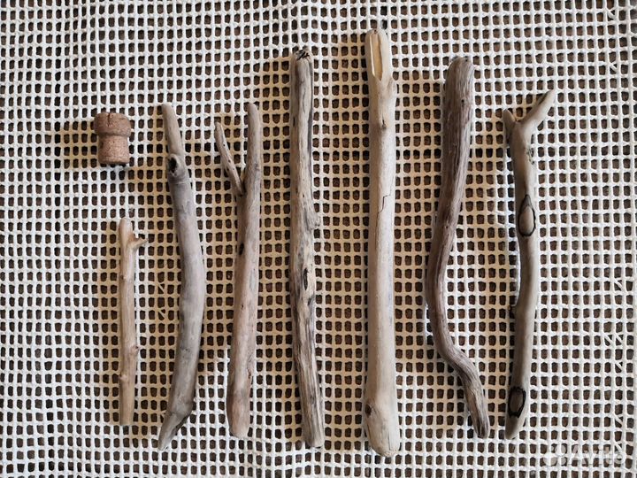 Палки ветки морские дрифтвуд набор