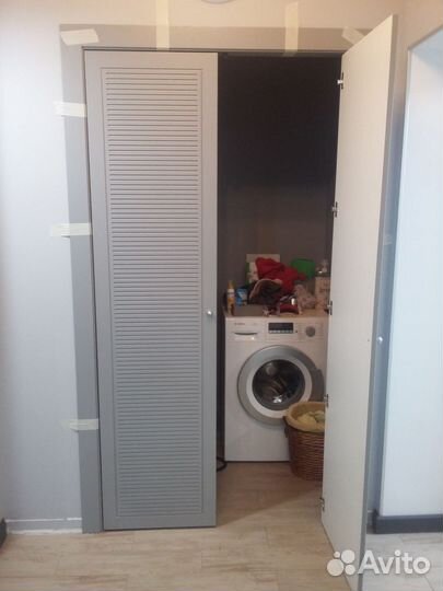 Жалюзийные дверцы на заказ из дерева