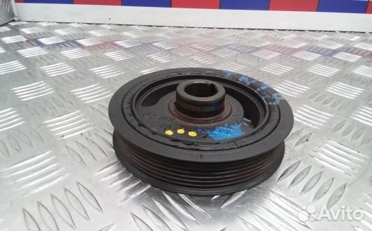 Шкив коленвала демпферный бензиновый dacia logan 2