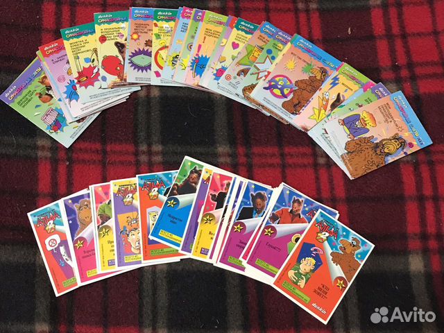 Вкладыши «Приколы от Альфа», «Приколы от Альфа2»