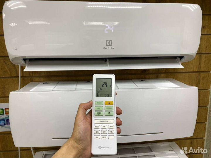 Кондиционер до 21м2с Японским компрессор