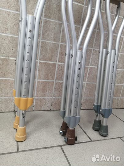 Костыли Детские, Подростковые и Взрослые. Прокат