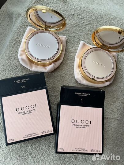 Gucci оригинал пудра матирующая 000, 01