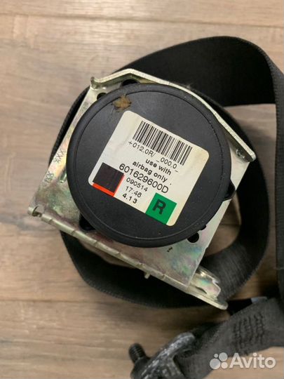 Ремень безопасности передний правый Bmw 520D E60