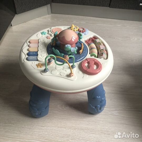 Детский игровой развивающий столик с музыкой