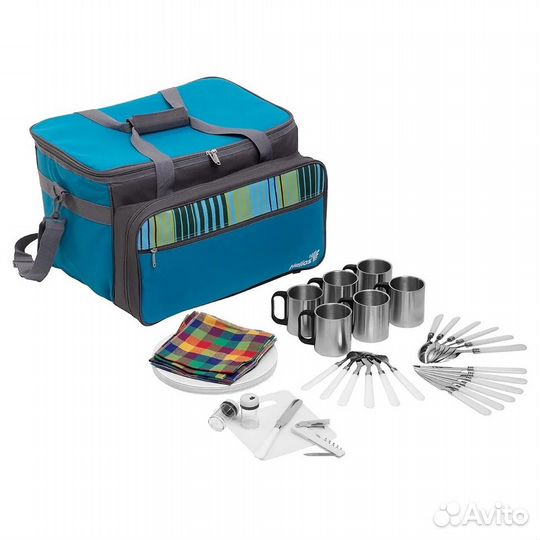Набор для пикника на 6 персон HS-811(6) BG Helios