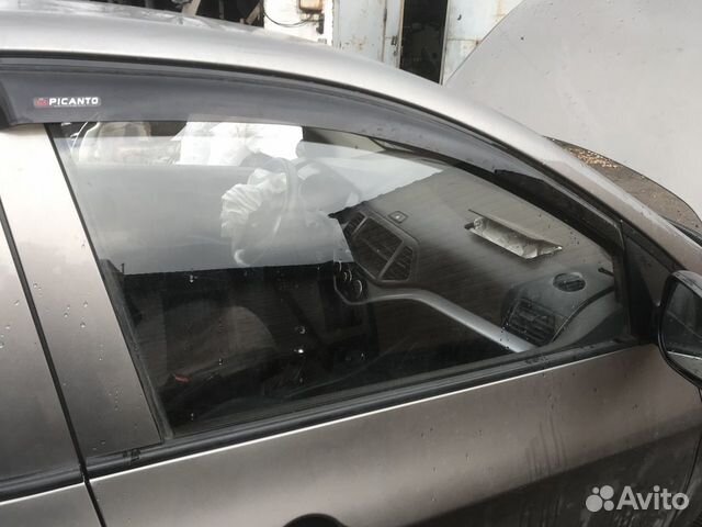 Стекло передней правой двери киа пиканто с 2011 го