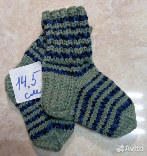 Носки детские зимние 3-4 года.Мальчикам и девочкам