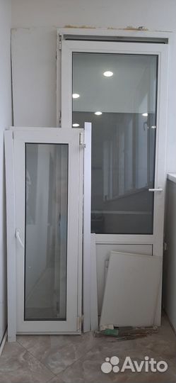 Дверной блок на балкон