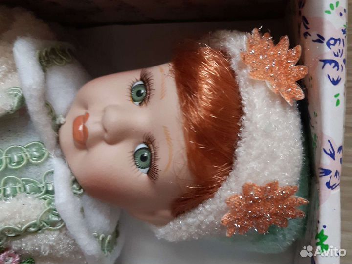 Набор фарфоровых кукол + кукла-подарок