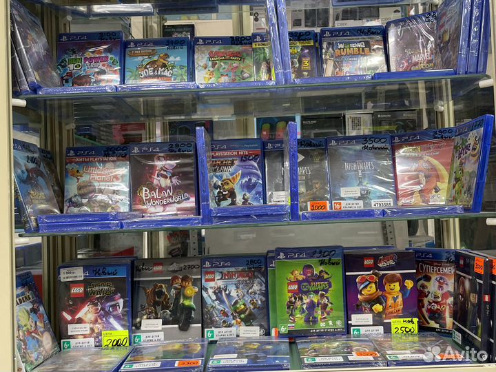 Диски на ps4 в ассортименте