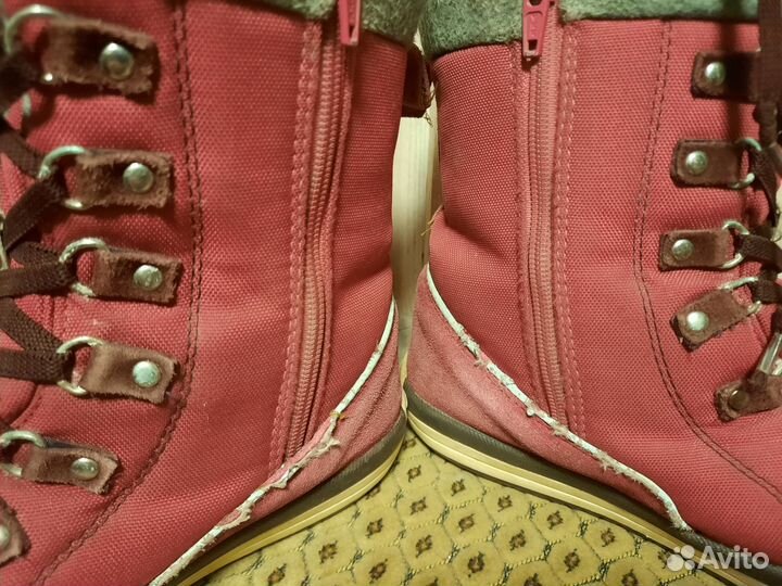 Сапоги зимние для девочки 37р