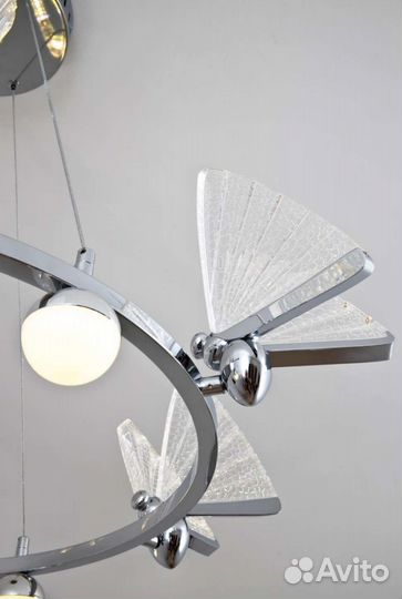 Люстра бабочка дизайнерская