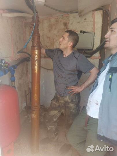Чистка скважин /Ремонт замена насосов