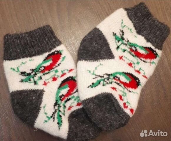 Шерстяные носки детские