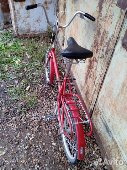 Старинный велосипед Кама СССР на ходу