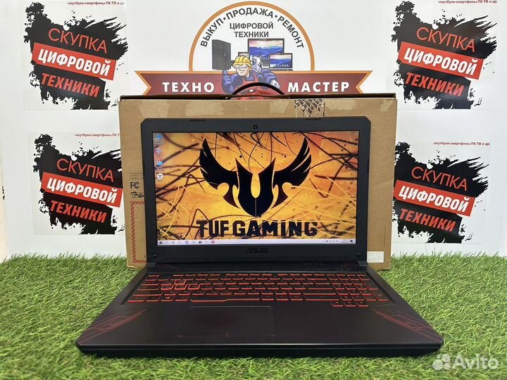 Игровой Asus tuf gaming 8 ядер 12 ram ssd GTX1050