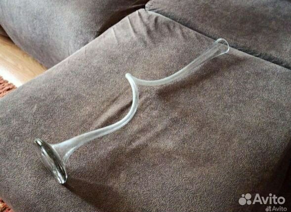 Ваза для под 1 цветок цветное стекло Икея Icea