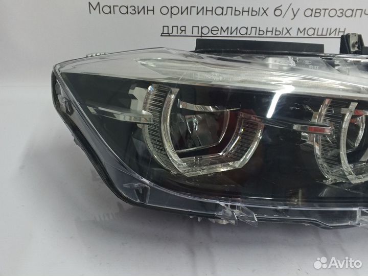 Фара правая BMW F30 Black LED Рестайлинг