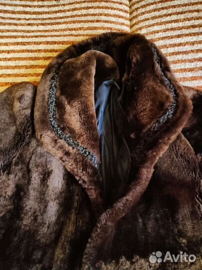 Шуба из мутона