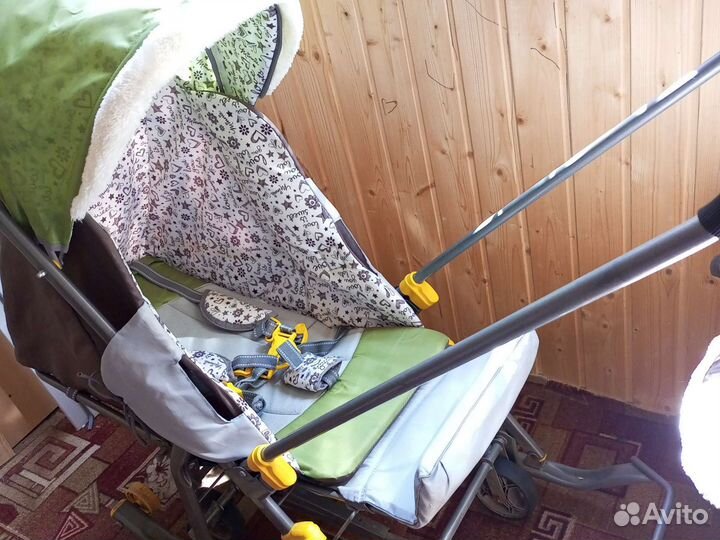 Детские санки коляска