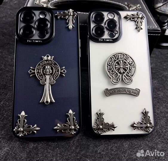 Chrome hearts чехол iPhone 13 14 15