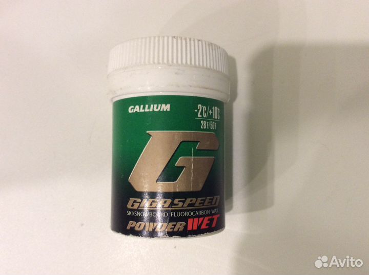 Ускоритель для лыж gallium, порошок для лыж G