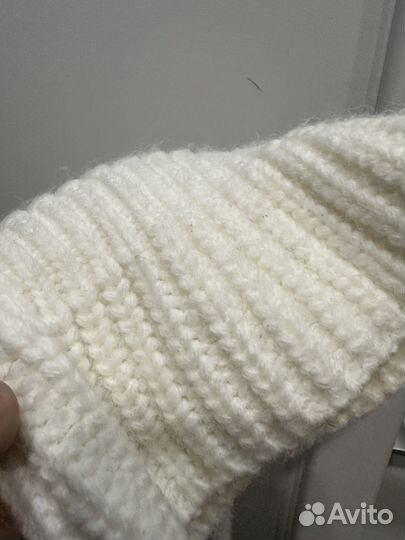 Шапка балаклава детская вязанная