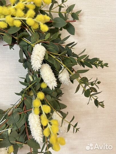 Венок пасхальный весенний