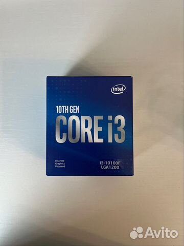 Процессор Intel i3 10100f box с кулером купить в Санкт-Петербурге ...