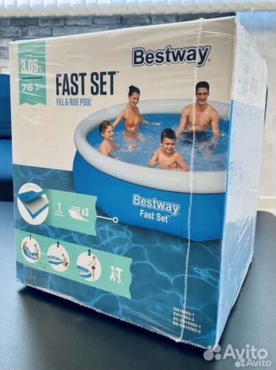 Надувные бассейны Bestway Fast Set 305 от 3333