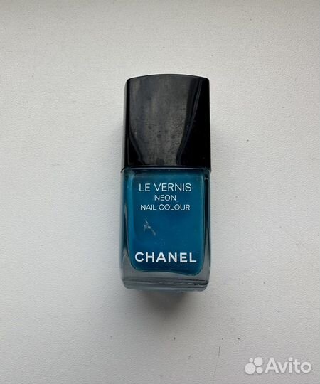 Chanel лак для ногтей неон electric