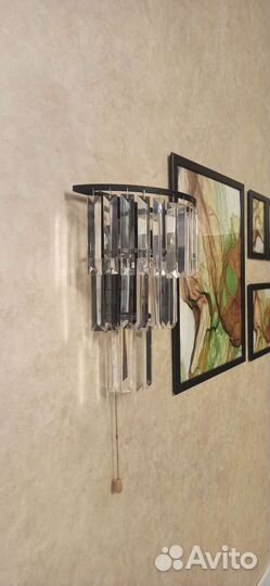 Хрустальное бра