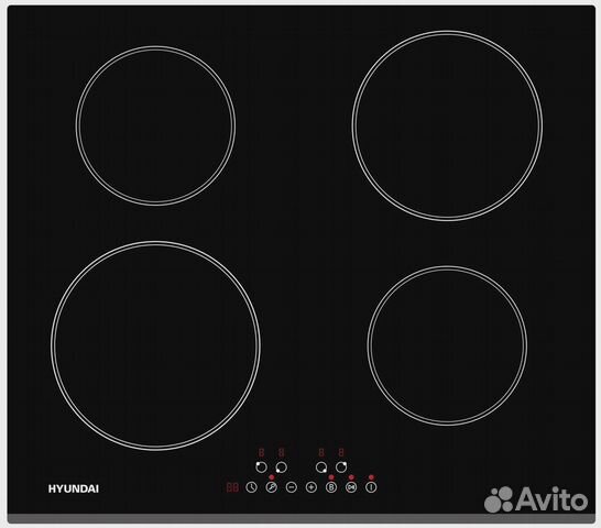 Индукционная панель Hyundai HHI 6740 BG