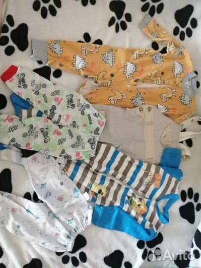 Детские вещи пакетом для мальчика