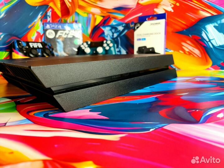 Sony PlayStation 4 / 3 ревизия идеал/120игр