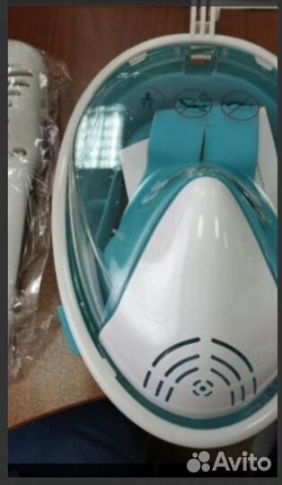 Маска для снорклинга для плавания XL, M, S, XS