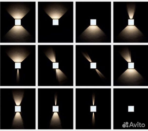 Светильник Бра Elegant 4220 алюминий 10*10*10