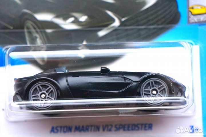 Hot Wheels Aston Martin V12 Speedster (Black)